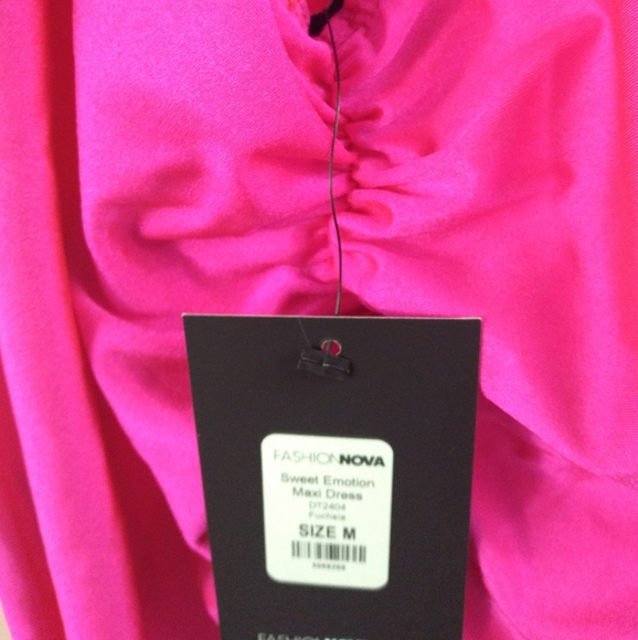5. Fashion Nova-Sweet Emotion Fuschia, Pink Dress - Picture 8 of 10